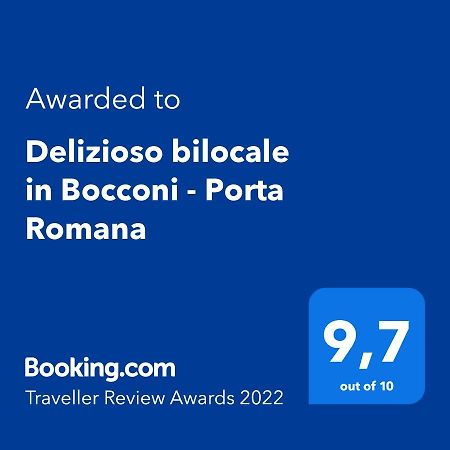 Delizioso Bilocale In Bocconi - Porta Romana Milán Exteriér fotografie